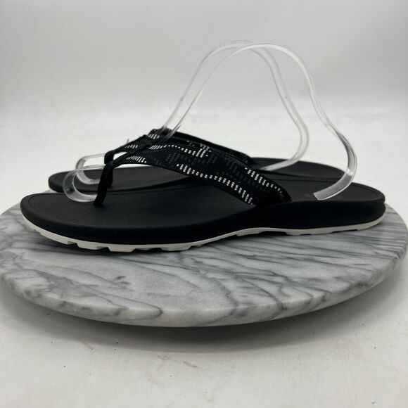 Chaco Playa Pro Web Sandal Womens 11 Vapor Black Slip On Flip Flop Beach Wear - Picture 4 of 9